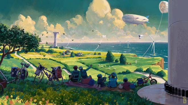 Postcard from a brighter future