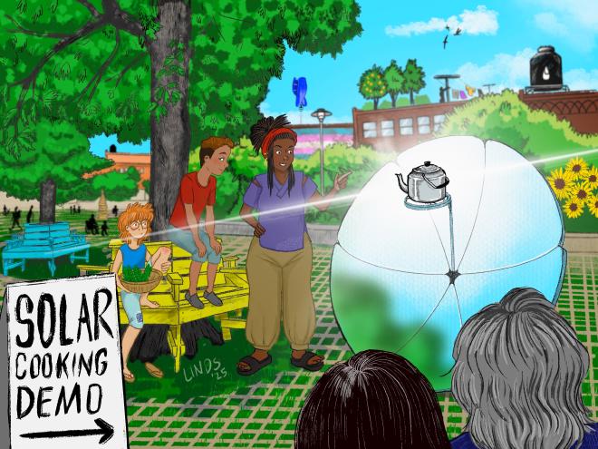 Solar Cooking Class